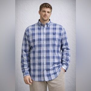 Tommy Bahama XXLarge, long sleeve, button-down, silk cotton blend